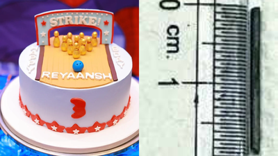 Birthday cake nightmare: Maharashtra 3-year-old swallows 2 hidden metal pins