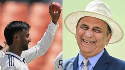Manav Suthar and Sunil Gavaskar 'You don't need a turning track': Sunil Gavaskar decodes Manav Suthar's six-wicket haul vs Afghanistan