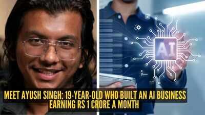Meet Ayush Singh: 19-year-old who built an AI business earning Rs 1 crore a month