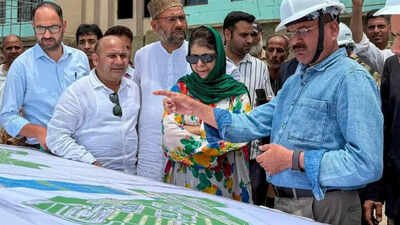 . J&K political storm after Mehbooba reviews AIIMS project