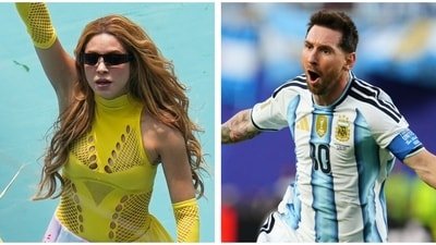 Shakira was at the stands when Messi scored his record-setting goal.