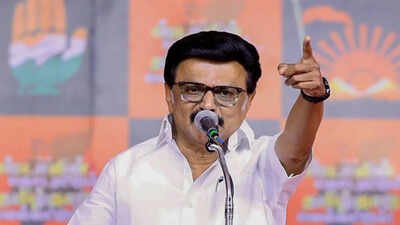 M.K. Stalin accused Chief Minister C. Joseph Vijay's government of acting as a "xerox copy" of the BJP (File Photo) MK Stalin calls TVK govt BJP's 'xerox copy', accuses it of poaching AIADMK MLAs