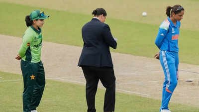 No handshake again! India's Harmanpreet Kaur, Pakistan's Fatima Sana avoid customary greeting at toss in Women's T20 World Cup