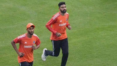 Mohammed Siraj and Prasidh Krishna (PTI Photo) Mohammed Siraj ruled out of Ireland and England T20Is; Prasidh Krishna named replacement