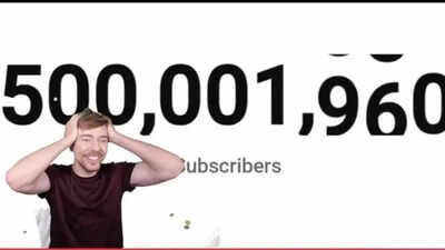 PC: YouTube MrBeast becomes first creator in YouTube history to hit 500 million subscribers: Inside his record-breaking rise to global fame