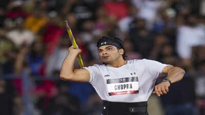 India's Neeraj Chopra (PTI Photo) Neeraj Chopra misses podium as Rumesh Pathirage wins Doha Diamond League title