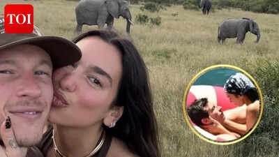 Newlyweds Dua Lipa and Callum Turner pack on the PDA during honeymoon in Italy