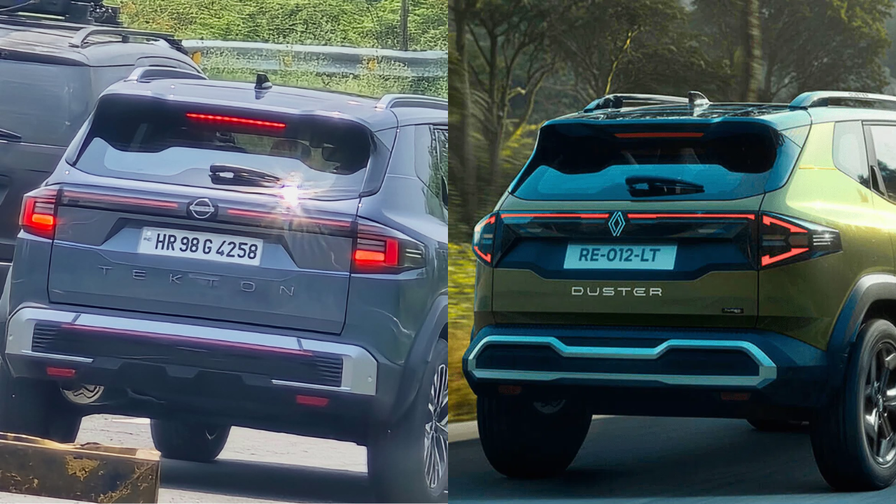 Nissan Tekton rear end vs Duster rear end