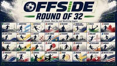 OFFSIDE: A not-so-brief guide to the Round of 32 in World Cup 2026