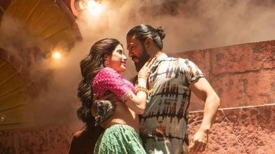 Peddi box office collection day 10: Janhvi Kapoor and Ram Charan play Achiyamma and Peddi in Buchi Babu Sana's film.