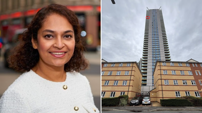(Photo credit: Daily Mail) Indian-origin couple, 9-year-old son jump to death from 36th floor London flat