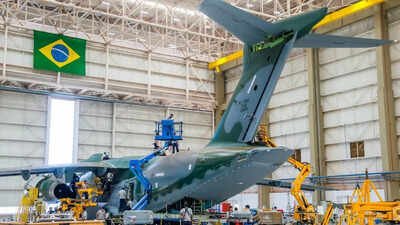 Photo credit: Embraer Indian assembly line, global supply chain: Brazilian company Embraer's big pitch for IAF's next transport aircraft