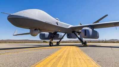 Photo credit: General Atomics Can India's MQ-9Bs become mini-AWACS? New drone radar test offers clues