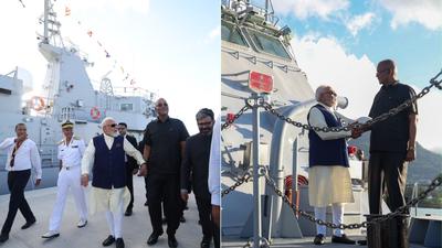 PM Modi hands over Made-in-India patrol vessel, to Seychelles for maritime security