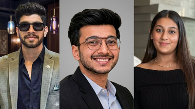 Police revealed the duo Siya Goyal (R) and Chetan Chaudhary (L) meticulously planned the murder, with Goyal's seated signal ensuring her safety from the Ketan's (M) reach. Ketan Agarwal murder case: Shoelace signal, scooter ride, practice runs, hoodie, cafe meet — how Lohagad plot was executed