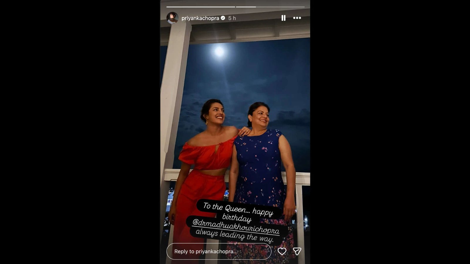 Priyanka Chopra and Madhu Chopra