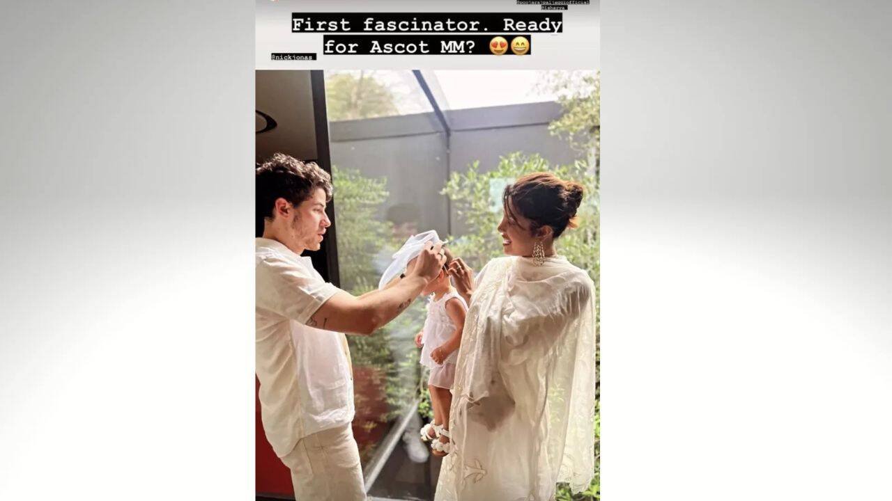 Priyanka Chopra posted a behind-the-scenes image from daughter Malti Marie’s first visit to the Royal Ascot in 2023. She wore a cream kurta set, widening the conversation around what formal race-day dressing could look like