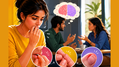 Image: AI Psychiatrist says why you keep picking at your skin, nails, and cuticles during important conversations