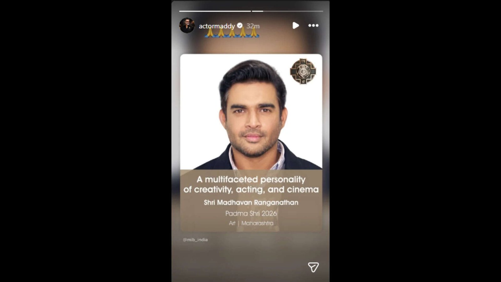 R Madhavan IG post