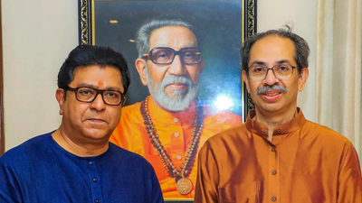 Raj Thackeray backs cousin Uddhav Thackeray amid rebellion in Shiv Sena (UBT) (PTI) 'Only living corpses remain': Raj Thackeray backs cousin Uddhav amid MPs rebellion