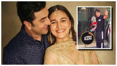 ‘My wife’s an Alpha’: Ranbir Kapoor gives the cutest shoutout to Alia Bhatt with his special t-shirt