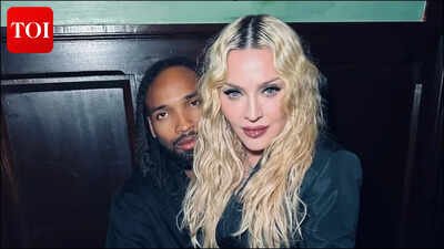 Madonna and her beau Akeem Morris spotted in a rare outing after Times Square event