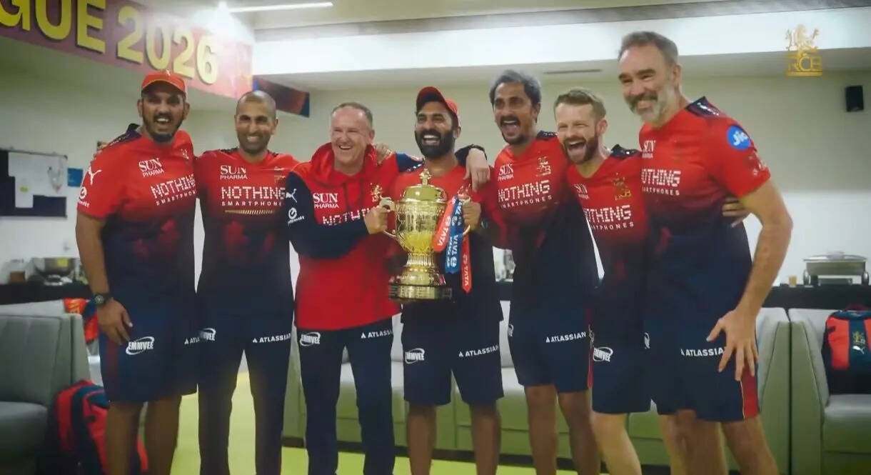 RCB backroom staff