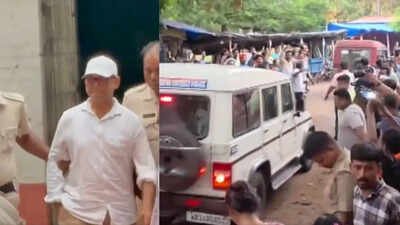 Extortion and forgery case: Ex-TMC MLA Sujoy Hazra taken into custody; residents hurl eggs at vehicle carrying him