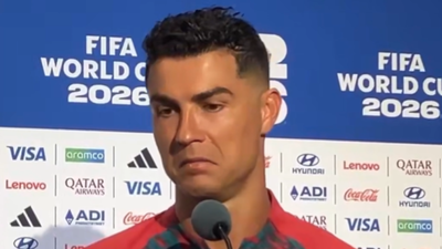 'Next question': Cristiano Ronaldo refuses journalist's question about Lionel Messi after historic Portugal win