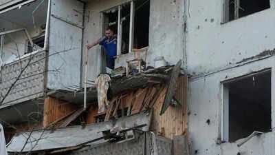 Russia Ukraine war (Image credit: AP) Russia launches major attack across Ukraine; several feared trapped after missile-hit building collapses