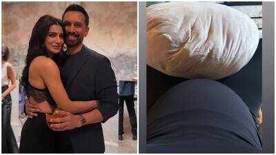 Samantha Ruth Prabhu flaunts baby bump with a cheeky note days after announcing maternity break: ‘My six pack’