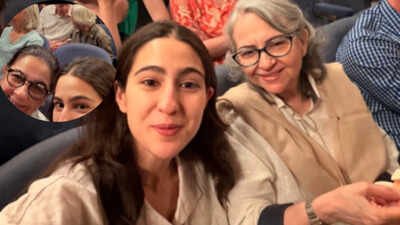 Sara Ali Khan shares RARE picture of grandmother Sharmila Tagore and mother Amrita Singh together 'Best actors toh mere bagal mein hi hai': Sara Ali Khan shares RARE picture of grandmother Sharmila Tagore and mother Amrita Singh together