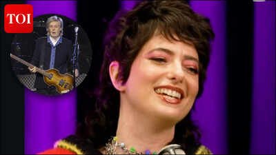 Sarah Sherman talks about her love for Paul McCartney and how he pulled on her mullet one time. Sarah Sherman says Paul McCartney pulled her mullet: ‘He came up to me after the show and...’