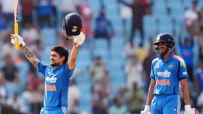 Ishan Kishan and Shubman Gill (BCCI Photo) 'Mere 70 runs kam kar diye': Ishan Kishan's playful dig at captain Shubman Gill