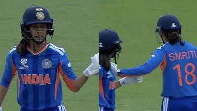 Drama! Smriti Mandhana, Jemimah Rodrigues involved in heated staredown after costly mix-up - Watch