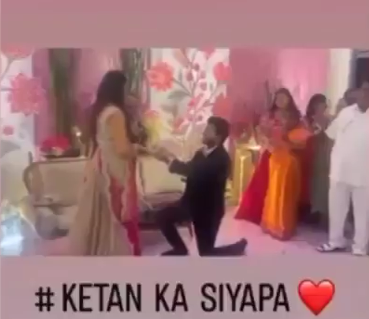Snips from Ketan-Siya's engagement