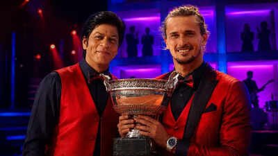 Shah Rukh Khan, Alexander Zverev. (AI generated image) Alexander Zverev’s 2026 French Open win shows that Shah Rukh Khan was right in Om Shanti Om