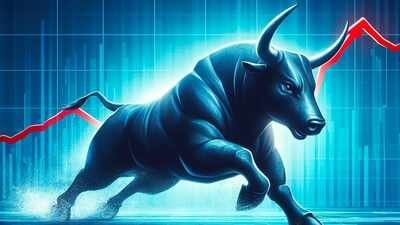 Stock market rally today (AI image) Why did stock market rally today? BSE Sensex closes around 800 points up - top reasons for rise