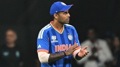 Suryakumar Yadav led India with distinction. (AFP)