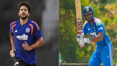 Nitish Kumar Reddy and Suryansh Shedge (ANI Photo) Suryansh Shedge replaces Nitish Kumar Reddy in India squads for Ireland and England T20Is