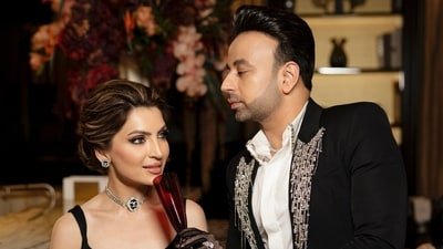 Satish Sanpal and Tabinda Sanpal recently appeared on reality show Desi Bling, a spin-off of Dubai Bling. Satish Sanpal and Tabinda Sanpal recently appeared on reality show Desi Bling, a spin-off of Dubai Bling.