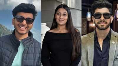 The victim, Ketan Vishal Agrawal (L), was lured to the fort under the guise of birthday celebrations. Police arrested fiancée (M) and her alleged lover (R) for allegedly pushing her fiancé into a deep gorge. Lured to Lohagad Fort, pushed from 400-ft: How fiancée Siya Goyal, lover plotted Pune realtor Ketan Agrawal's murder
