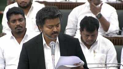 TN CM Vijay speaks in state assembly 'Mocked as actor's party': Tamil Nadu CM Vijay's 'reel' to real speech in assembly; Karur stampede, CAA in focus