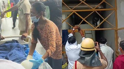 Tragedy struck a seafood processing plant in Tamil Nadu's Tiruvallur district on Sunday when an ammonia gas leak claimed two lives and hospitalised over 40 individuals 7 dead, over 40 hospitalised after ammonia gas leak at seafood unit in Tamil Nadu's Tiruvallur district