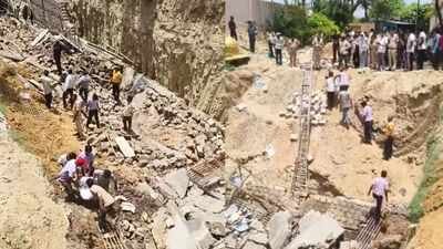 3 dead, several feared trapped after under-construction wall collapses in Jaipur