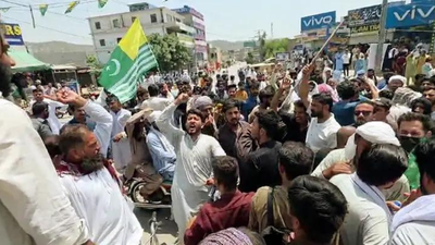 File photo: PoJK protest PoK unrest: BLF chief backs resistance, accuses Pakistan of suppressing political rights