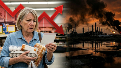 AI image Cost of conflict: US inflation hits 3-year high as Iran war fuels energy shock