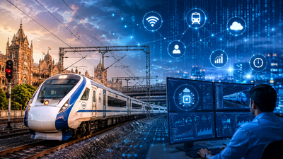 AI image Synergy of steel & software: How Indian Railways got on the digital track