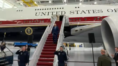 Donald Trump unveils new Air Force One Watch: Qatar's $400 million ‘world’s most luxurious plane’ joins Trump's Air Force One fleet
