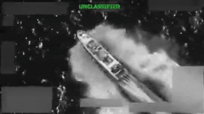 US Southern command posted the video of operation on X Fresh US strike on alleged drug-smuggling boat kills three - watch video